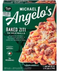 Michael Angelos Baked Ziti & Meatballs