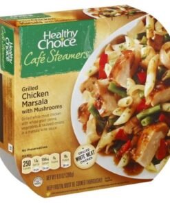Healthy Choice Cafe Steamers Grilled Chicken Marsala with Mushrooms