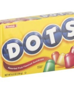 Dots Dots Candy Assorted Fruit Flavored Gumdrops