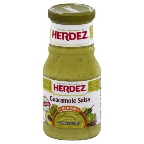 Herdez Medium Guacamole Salsa Grocery Heart