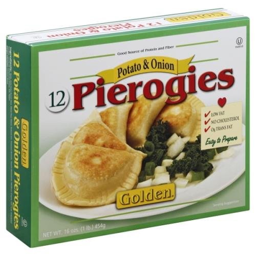 Golden Gourmet Potato & Onion Pierogies - Grocery Heart